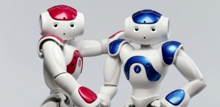 NAO+robots+Red+and+Blue